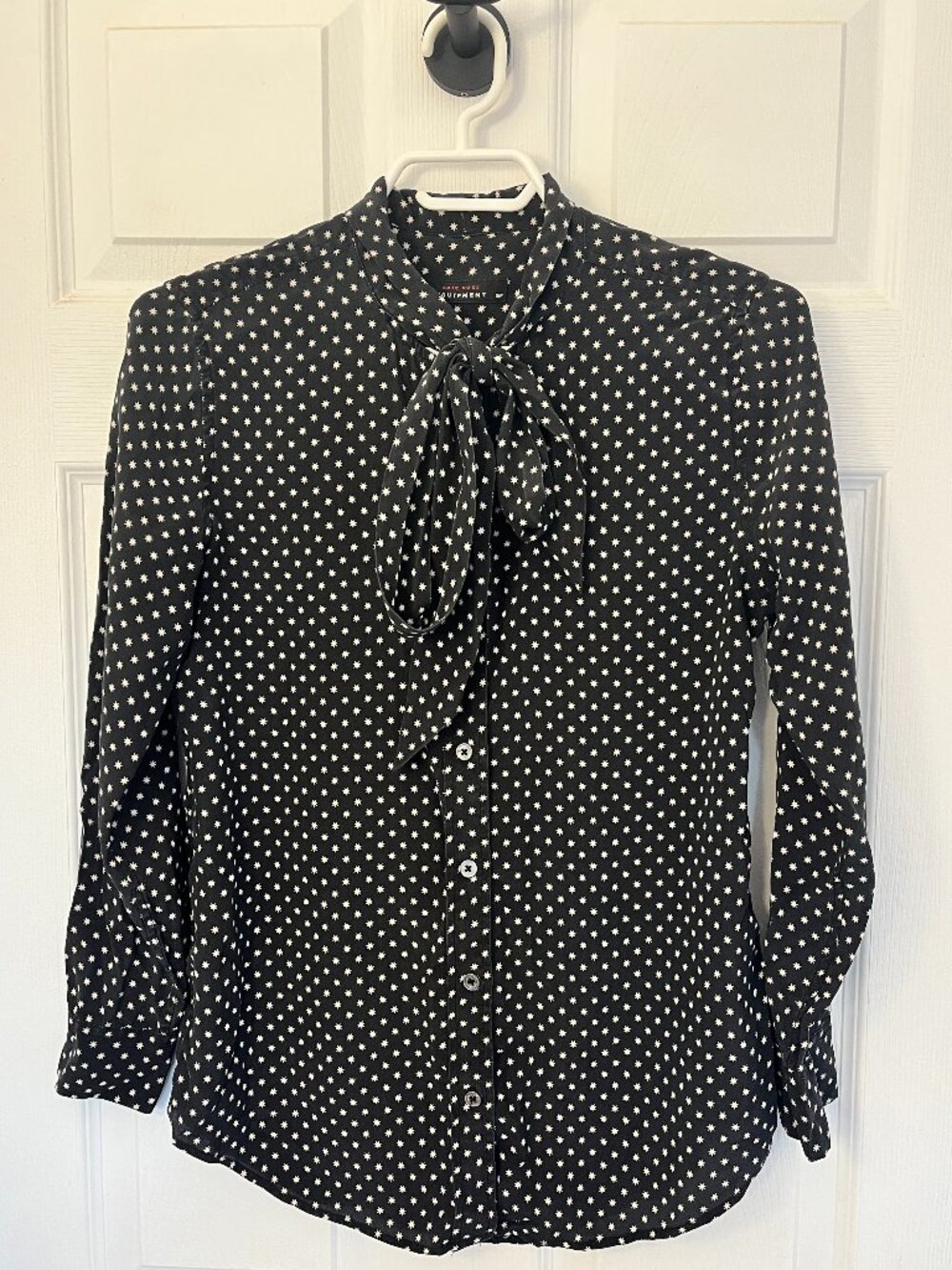 Kate Moss X  Equipment Silk Star Blouse